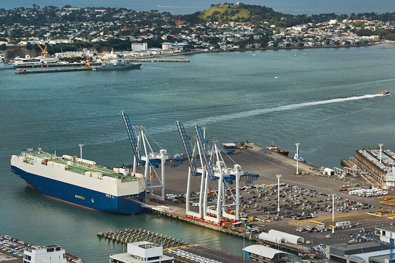 Car Shipping NZ to Australia - Auckland Port